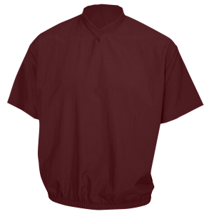 YOUTH PULLOVER JACKET - Maroon, M