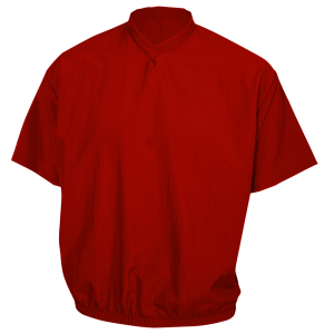 YOUTH PULLOVER JACKET - Red, M