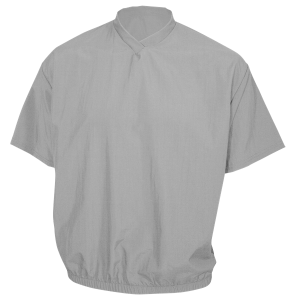 YOUTH PULLOVER JACKET - Silver, M