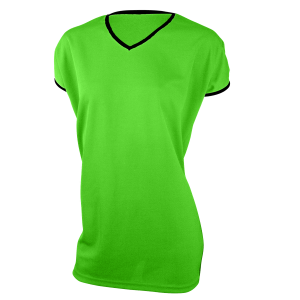 GIRL'S VOLLEYBALL JERSEY - Neon Green, M