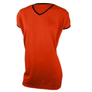 GIRL'S VOLLEYBALL JERSEY - Orange, M