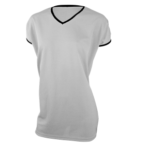 GIRL'S VOLLEYBALL JERSEY - White, M