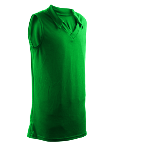 GIRL'S VOLLEYBALL JERSEY - Kelly Green, M