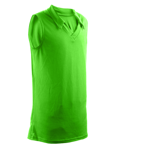 GIRL'S VOLLEYBALL JERSEY - Neon Green, M