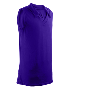 GIRL'S VOLLEYBALL JERSEY - Purple, M