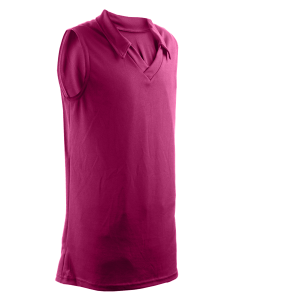 GIRL'S VOLLEYBALL JERSEY - Fuchsia, M