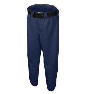 YOUTH FAKE FLY BASEBALL PANTS - Navy Blue, M