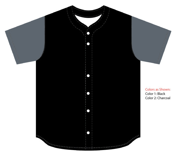 Sublimated Full Button Baseball Jersey