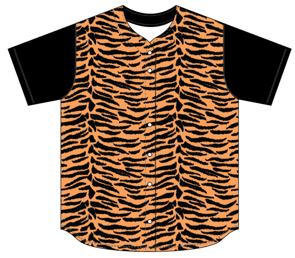 Sublimated Full Button Baseball Jersey