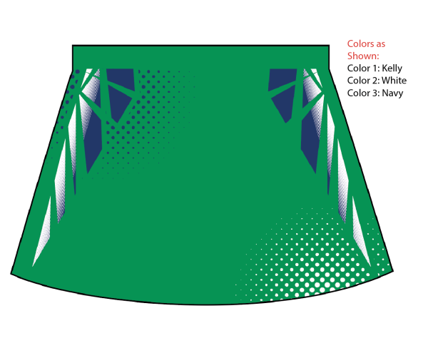 Sublimated A-Line Cheer Skirt