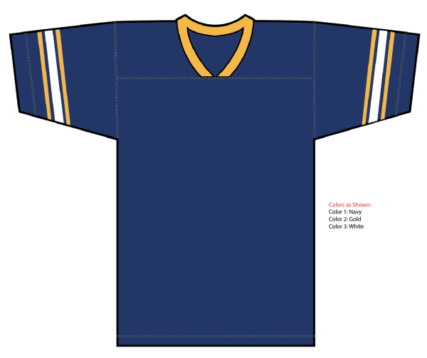 Sublimated Football Fan Jersey