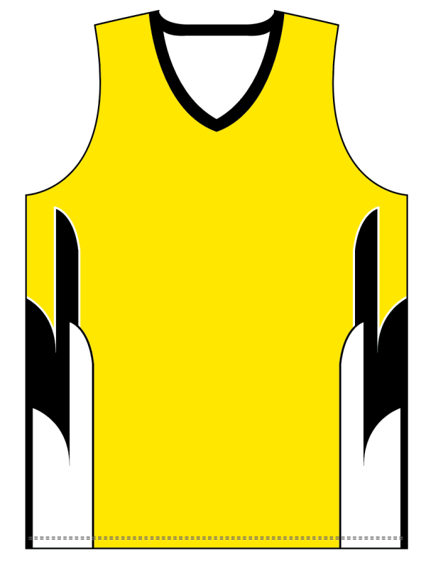 Sublimated V-Neck Multi-Sport Tank Top
