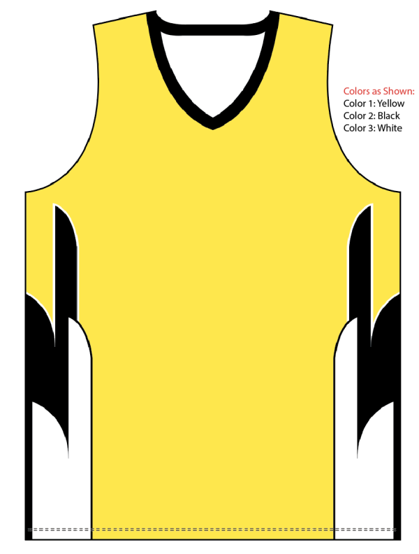 Sublimated V-Neck Multi-Sport Tank Top