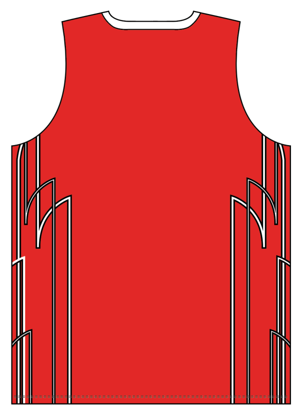 Sublimated V-Neck Multi-Sport Tank Top