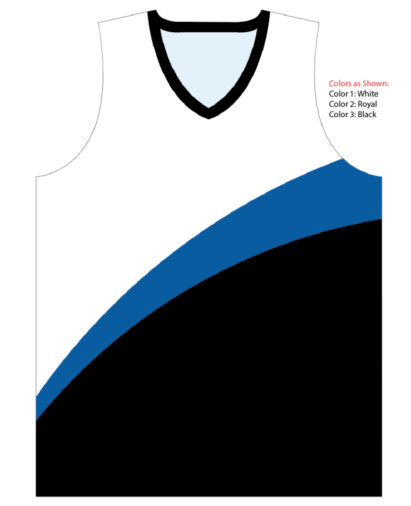 Sublimated V-Neck Multi-Sport Tank Top