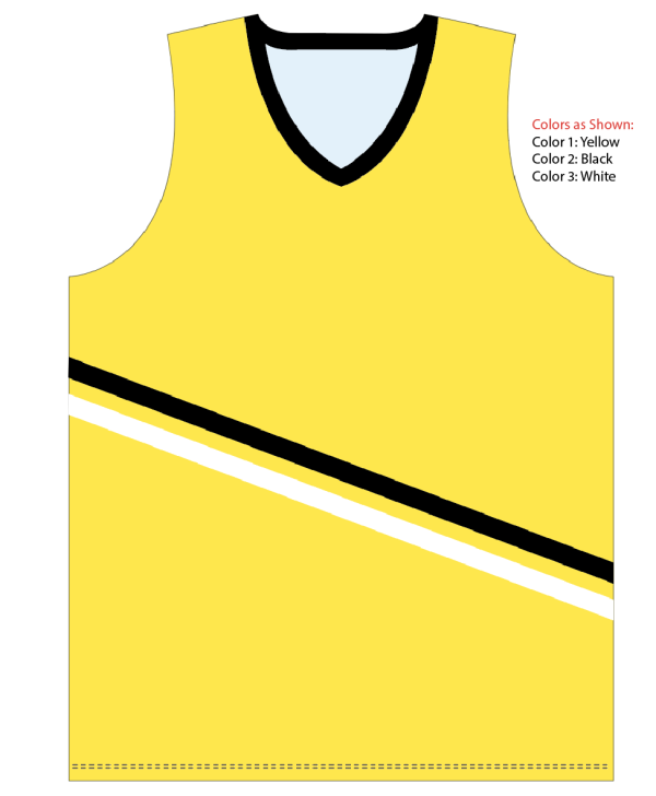 Sublimated V-Neck Multi-Sport Tank Top