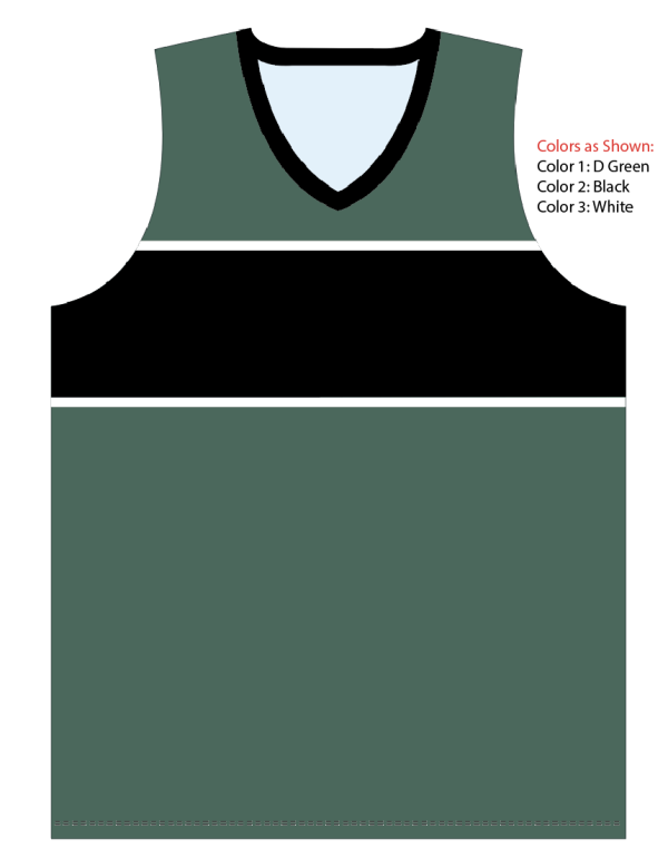 Sublimated V-Neck Multi-Sport Tank Top