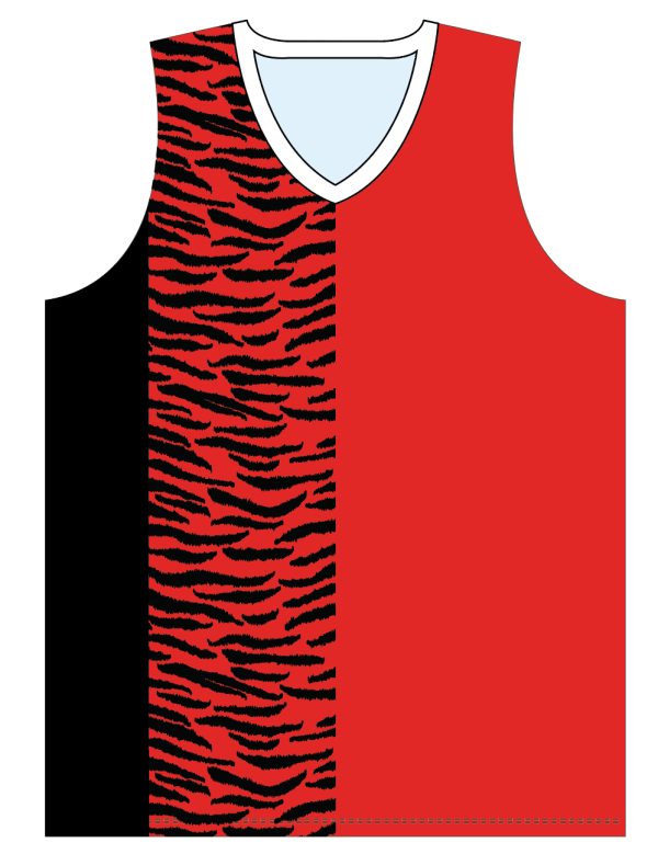Sublimated V-Neck Multi-Sport Tank Top