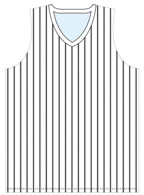 Sublimated V-Neck Multi-Sport Tank Top