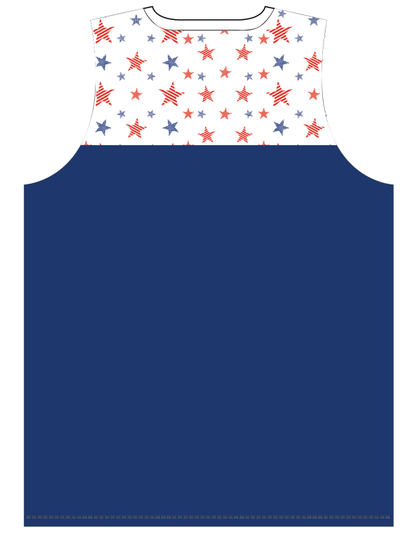 Sublimated V-Neck Multi-Sport Tank Top