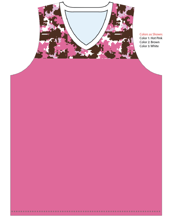 Sublimated V-Neck Multi-Sport Tank Top