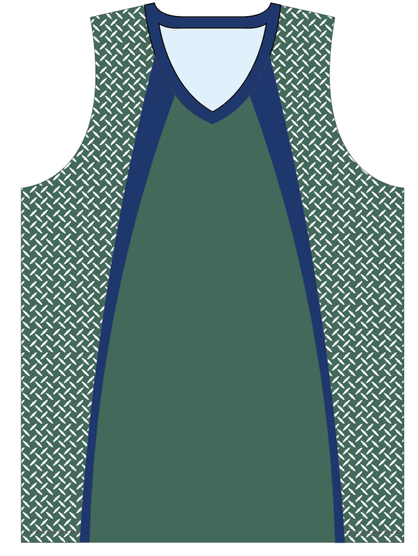 Sublimated V-Neck Multi-Sport Tank Top