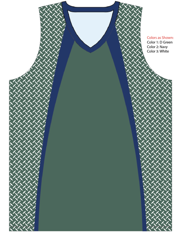 Sublimated V-Neck Multi-Sport Tank Top