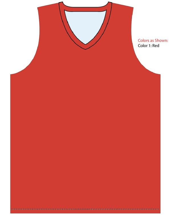 Sublimated V-Neck Multi-Sport Tank Top