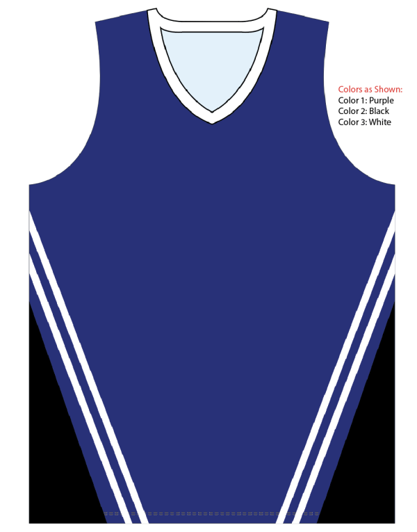 Sublimated V-Neck Multi-Sport Tank Top