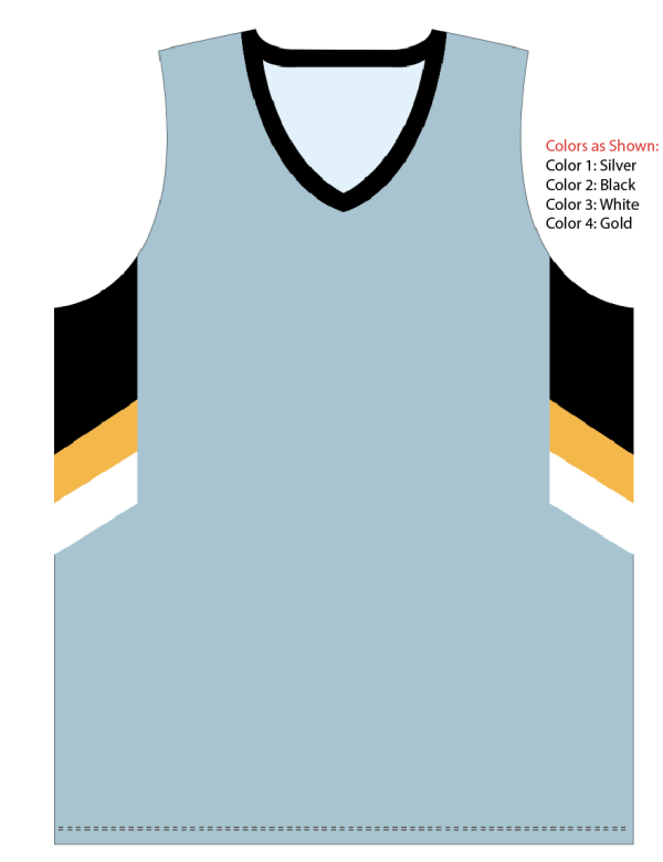 Sublimated V-Neck Multi-Sport Tank Top