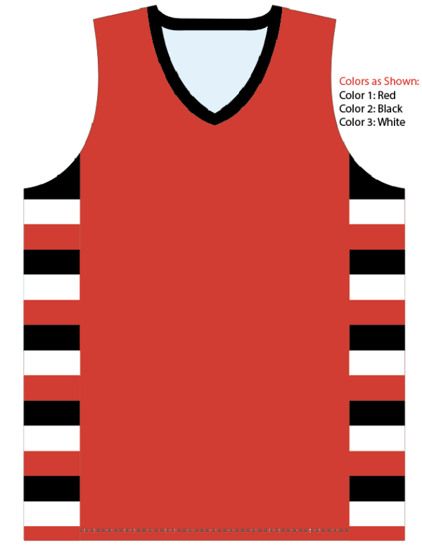 Sublimated V-Neck Multi-Sport Tank Top