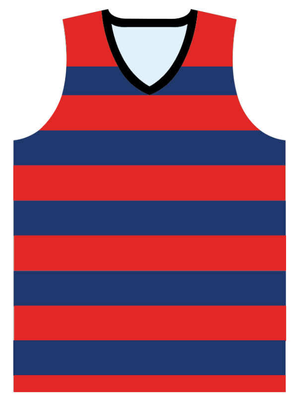 Sublimated V-Neck Multi-Sport Tank Top