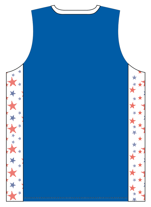 Sublimated V-Neck Multi-Sport Tank Top