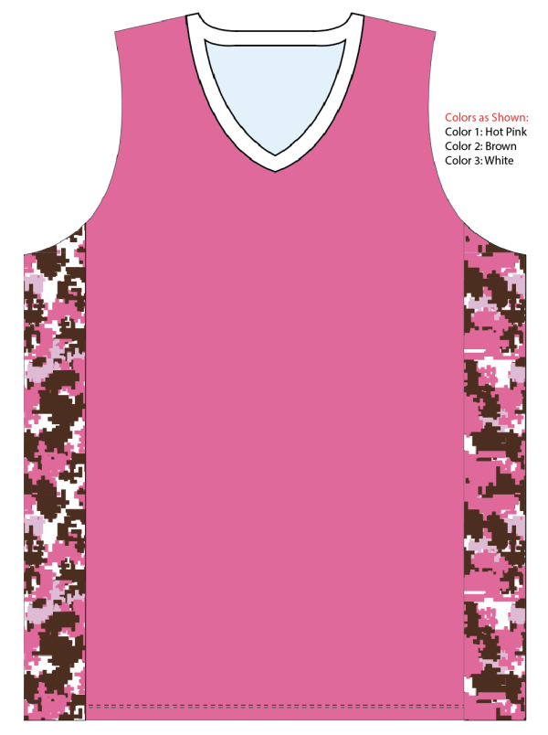 Sublimated V-Neck Multi-Sport Tank Top