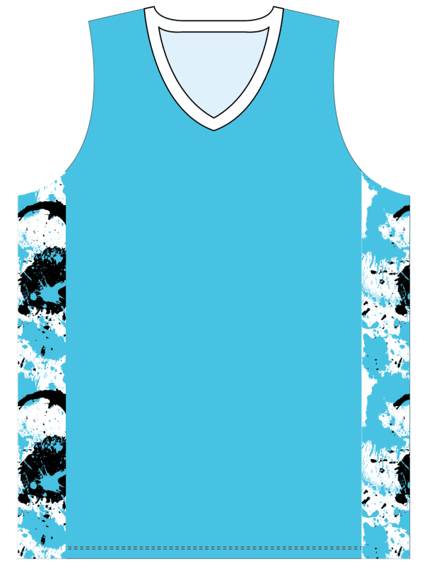 Sublimated V-Neck Multi-Sport Tank Top