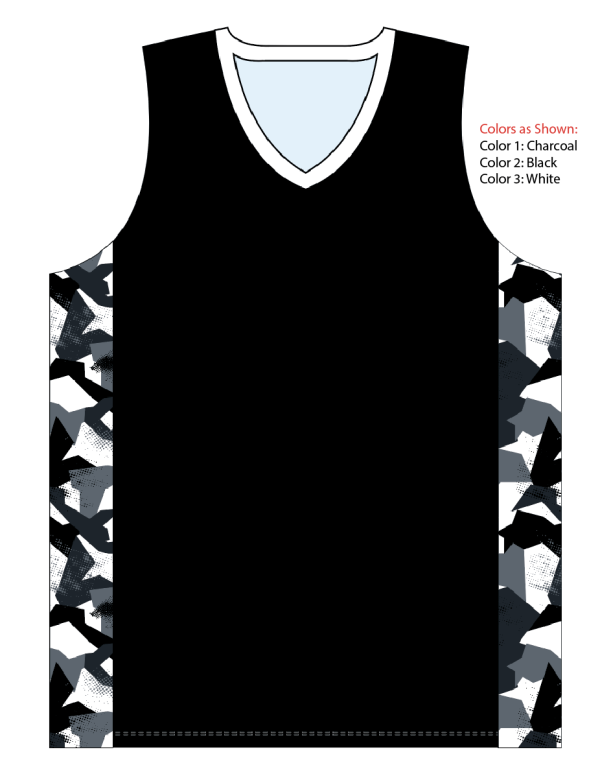 Sublimated V-Neck Multi-Sport Tank Top