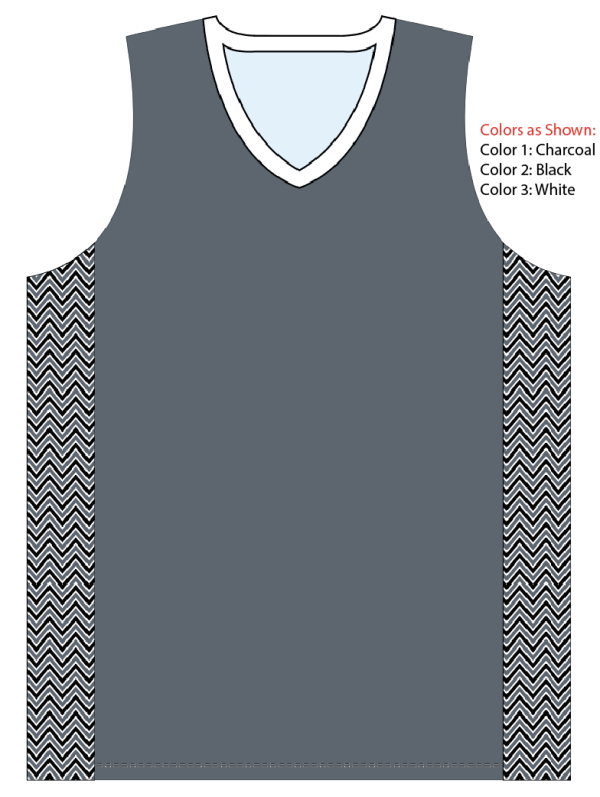 Sublimated V-Neck Multi-Sport Tank Top