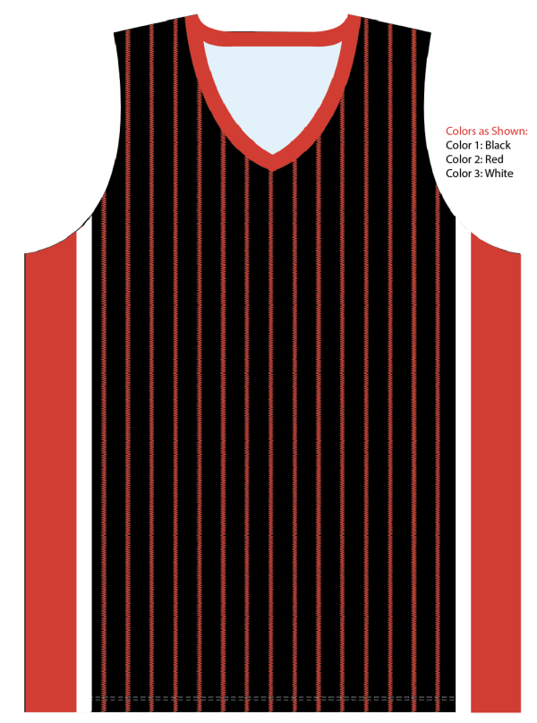 Sublimated V-Neck Multi-Sport Tank Top