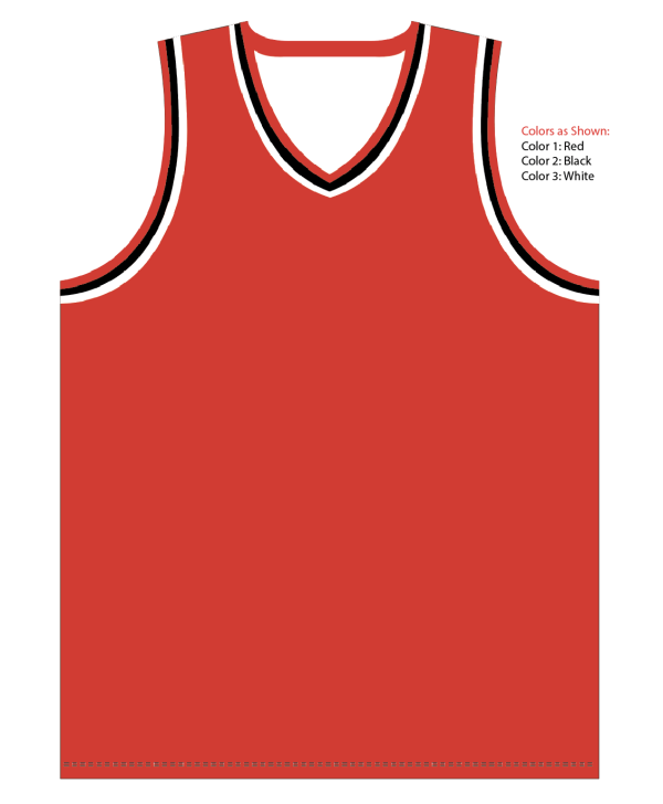 Sublimated V-Neck Multi-Sport Tank Top