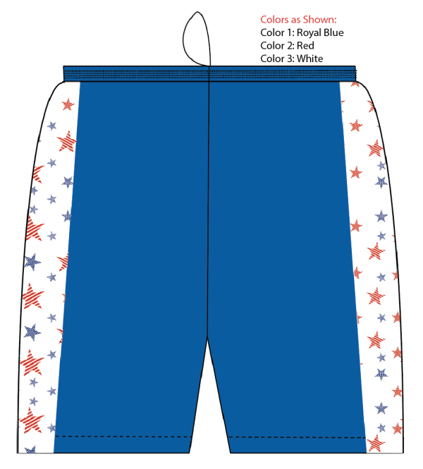 Sublimated Athletic Shorts 5" Inseam