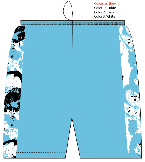 Sublimated Athletic Shorts 5" Inseam