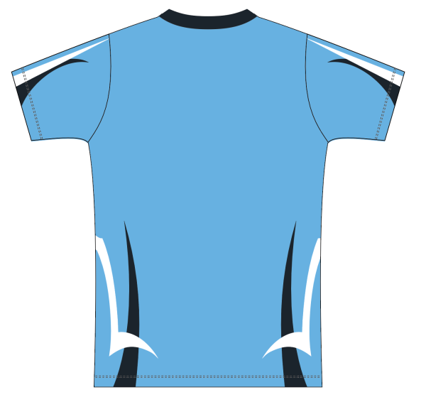 Sublimated Multi-Sport V-Neck T-Shirt