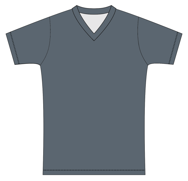 Sublimated Multi-Sport V-Neck T-Shirt