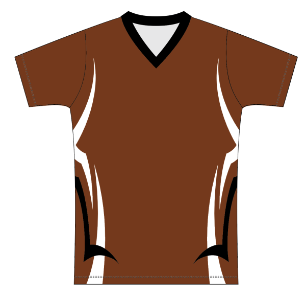 Sublimated Multi-Sport V-Neck T-Shirt