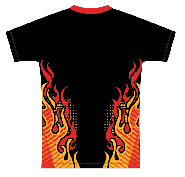 Sublimated Multi-Sport V-Neck T-Shirt