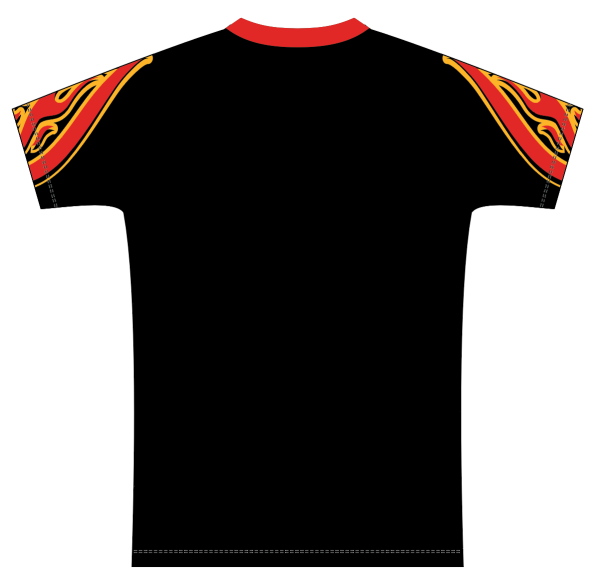 Sublimated Multi-Sport V-Neck T-Shirt