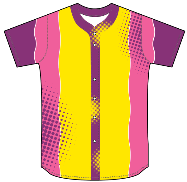 Sublimated Full Button Softball Jersey