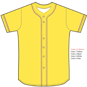 Sublimated Full Button Softball Jersey