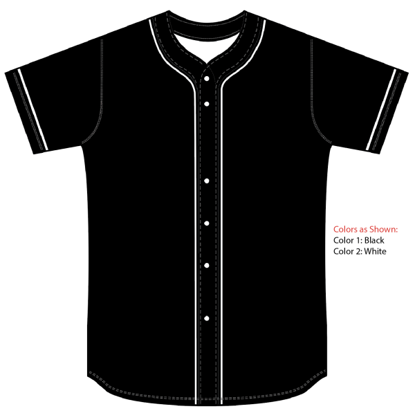 Sublimated Full Button Softball Jersey