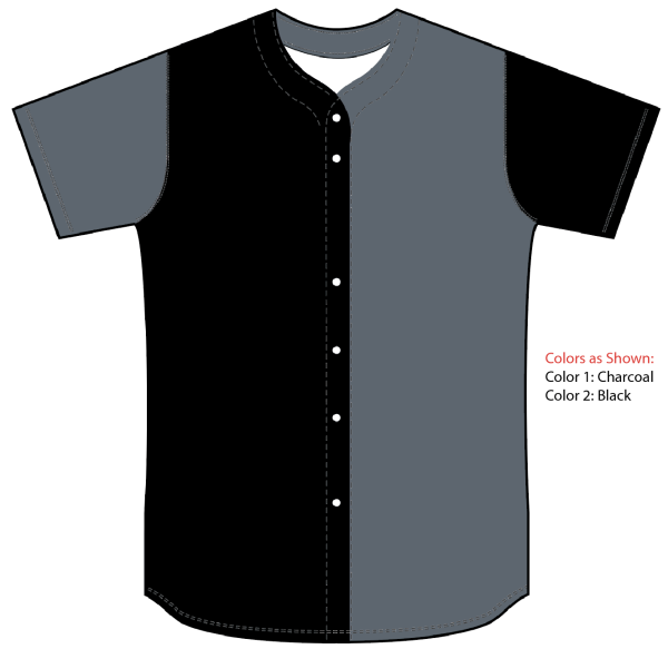 Sublimated Full Button Softball Jersey